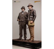 Indiana Jones and the Last Crusade Hyperreal Movie Statue India Jones and Henry Jones 1/3 Scale Dual Version